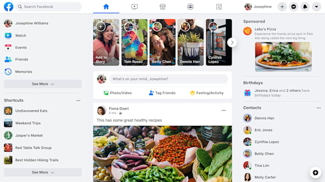 Facebook’s Redesigned Website Finally Starts Rolling Out to Everyone
