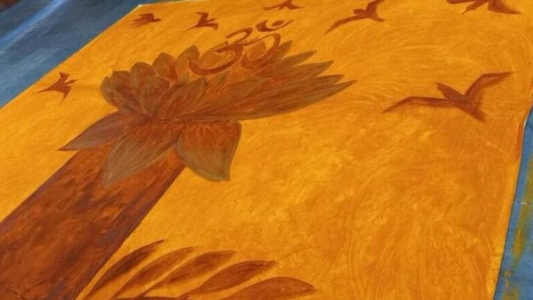 Student Makes it to Guinness World Records by Creating World’s Largest Painting Using Spices